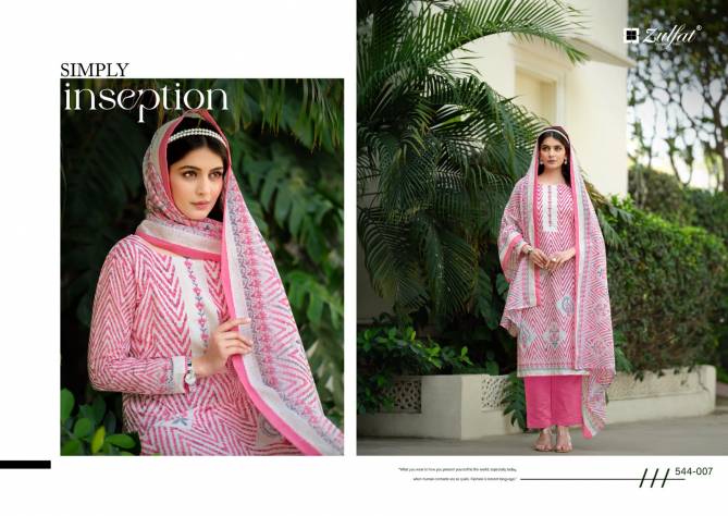 Farhana Vol 4 By Zulfat Heavy Printed Pure Cotton Dress Material Wholesale Market In Surat
